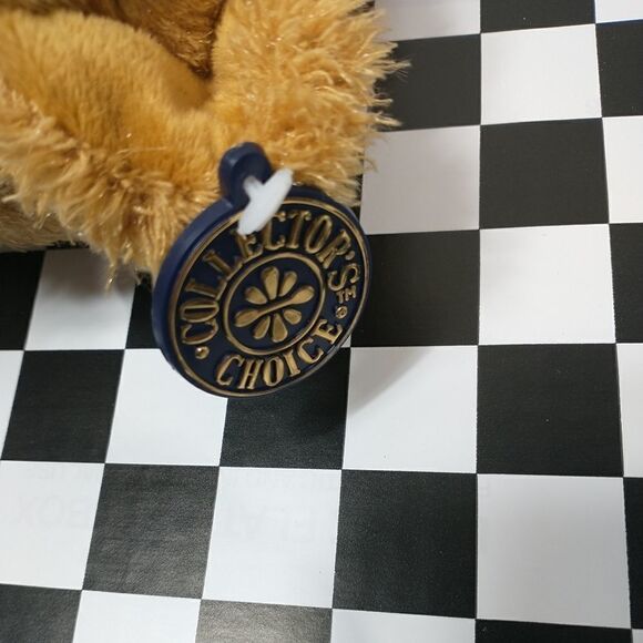 Dan Dee Collector's Choice Teddy Bear Plush Tan / Golden 14” w/ tag 047475736348 - Picture 6 of 7